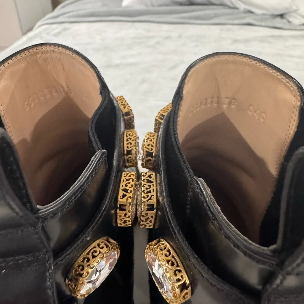 Gucci Black Leather Ankle Boots - Picture 8 of 11
